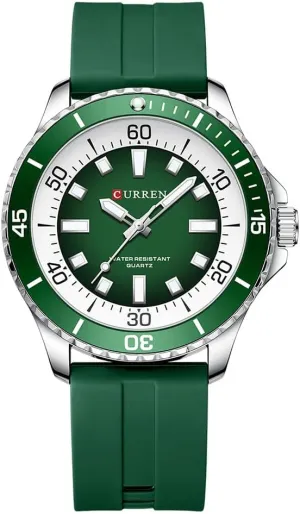 RNONDRY Classic Watches for Men Luxury Silicone Strap Military Army Sports Watch Analog Watch Men Luminous Waterproof Watches
