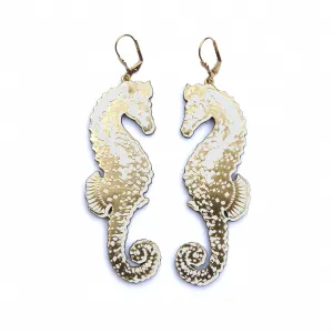 SEAHORSE . earrings