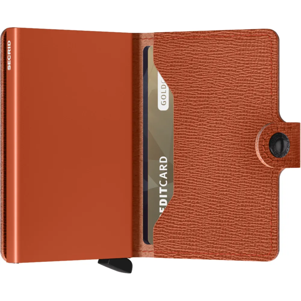 Secrid Mini Wallet - Crisple Pumpkin