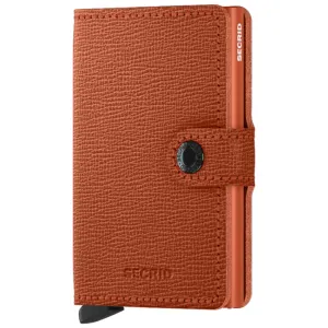 Secrid Mini Wallet - Crisple Pumpkin