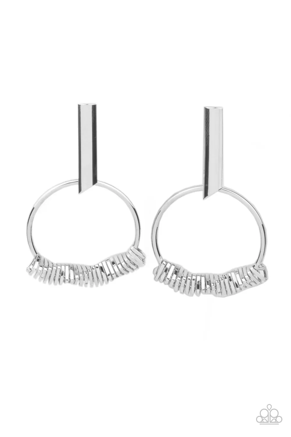 Set Into Motion - Silver Paparazzi Accessories