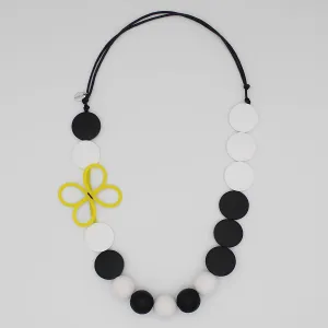 Simplistic Yellow Butterfly Necklace