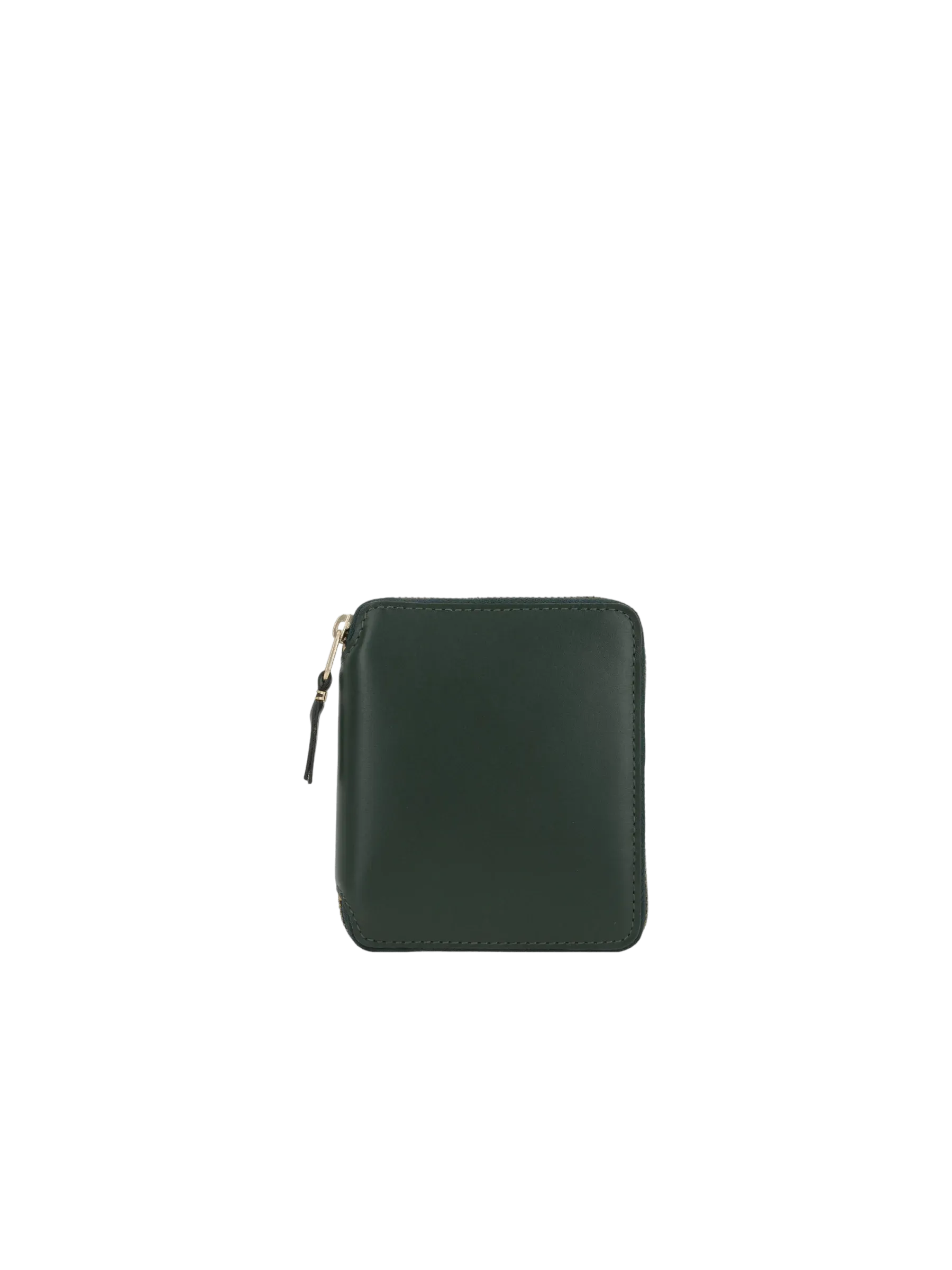 Smooth Leather Zip-Around Wallet