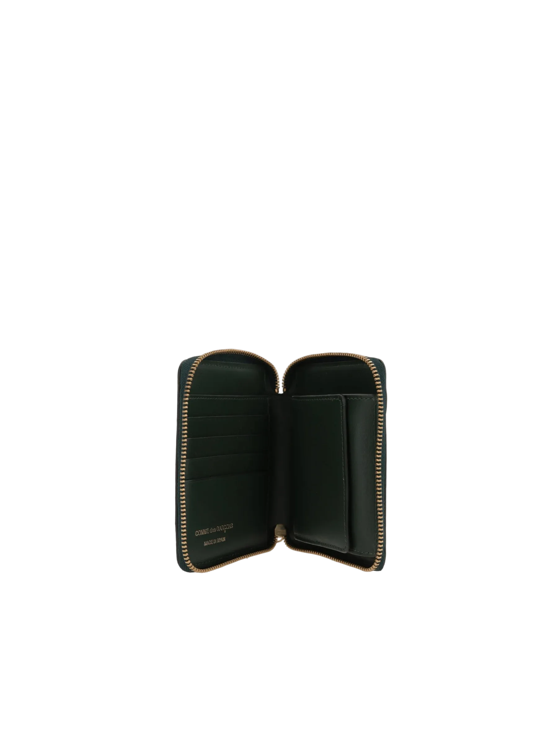 Smooth Leather Zip-Around Wallet