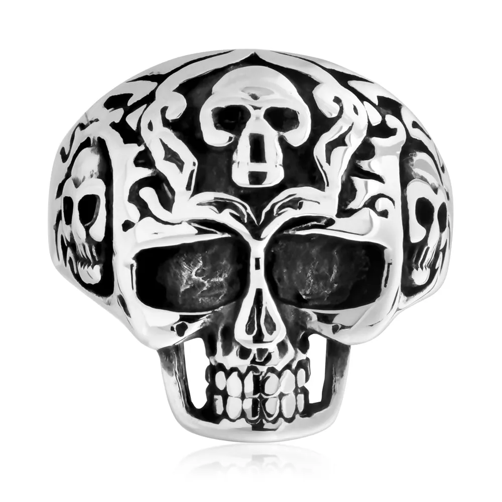 Stainless Steel Skull Ring