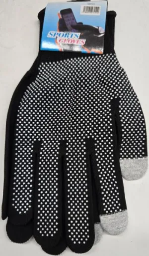 Storm -- Unisex Sports Glove -- Black