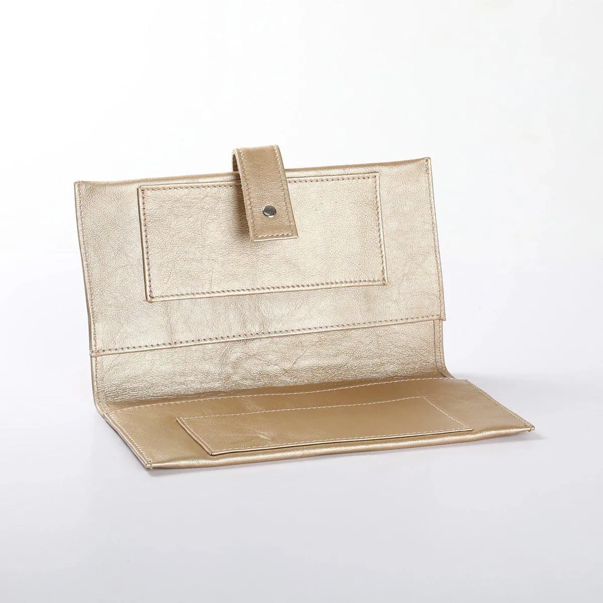 Thandana Metallic Leather Baby Nappy Wallet | 5 Colour Options