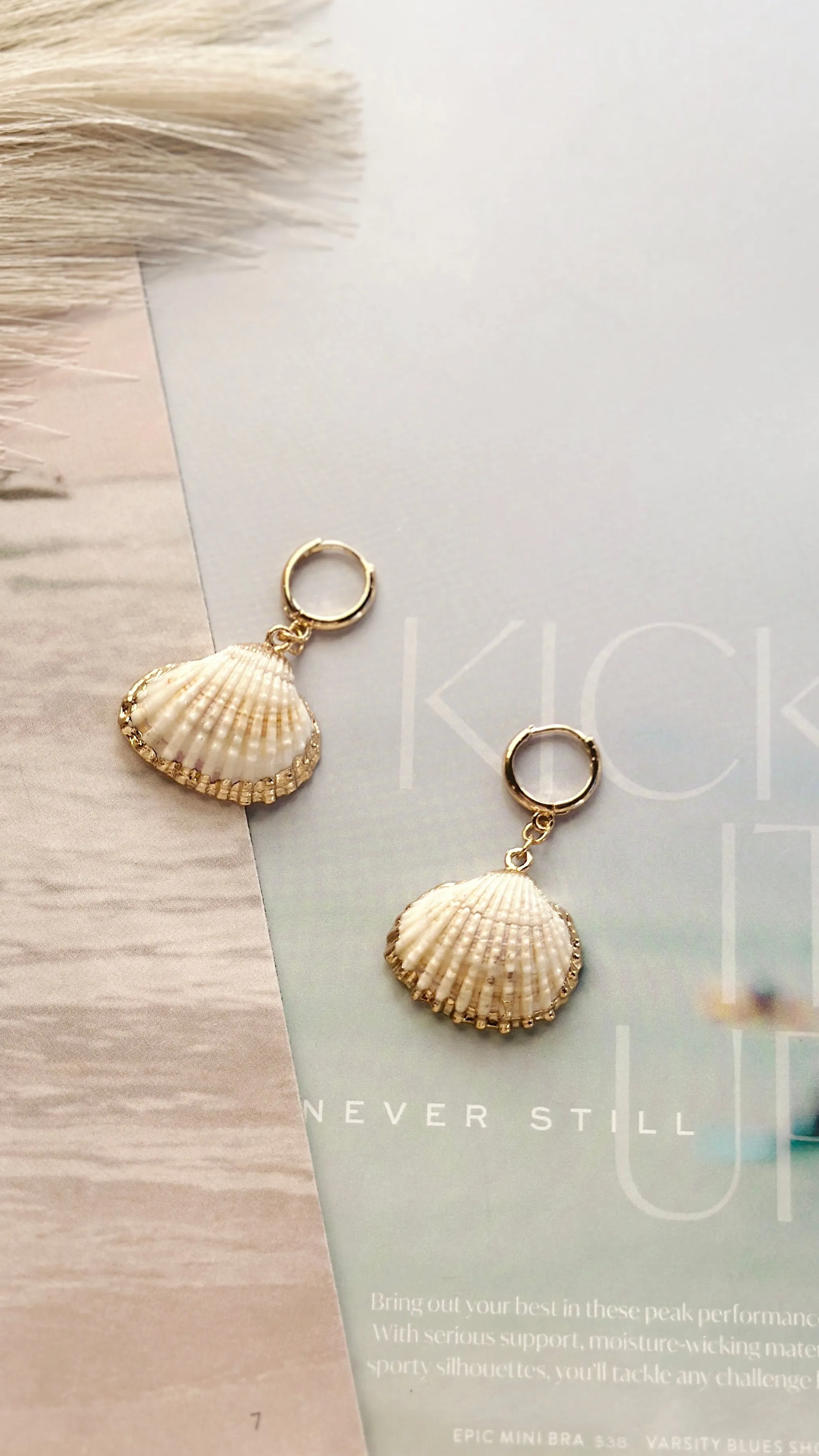 The Glam Clam Earrings