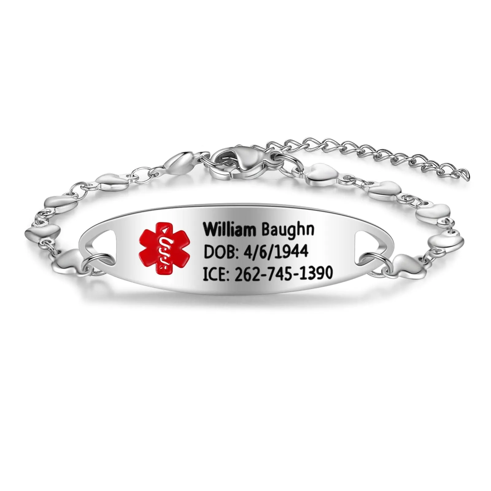 Uniquely Yours: Discover the Power of Personalized Stainless Steel Medical Bracelets