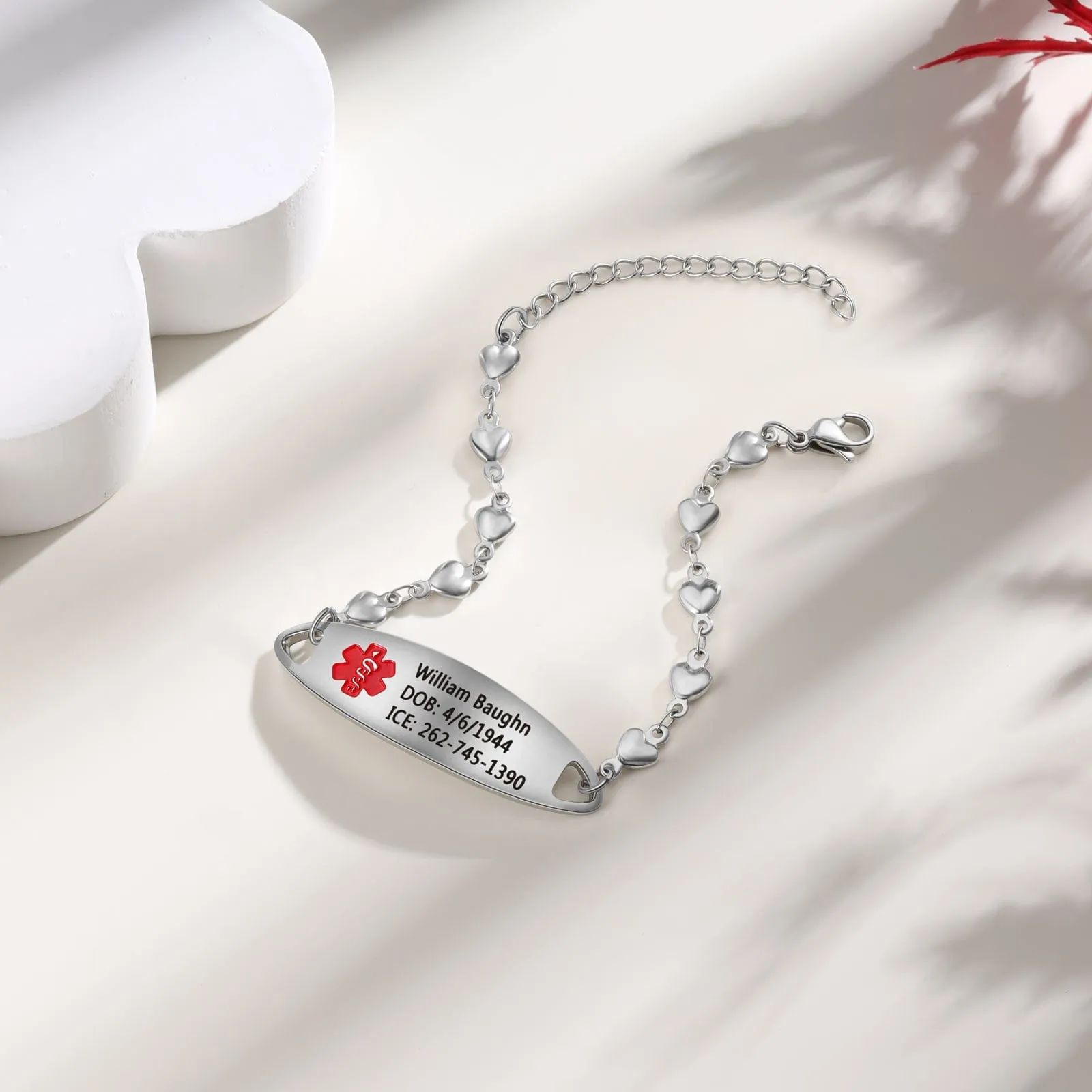 Uniquely Yours: Discover the Power of Personalized Stainless Steel Medical Bracelets