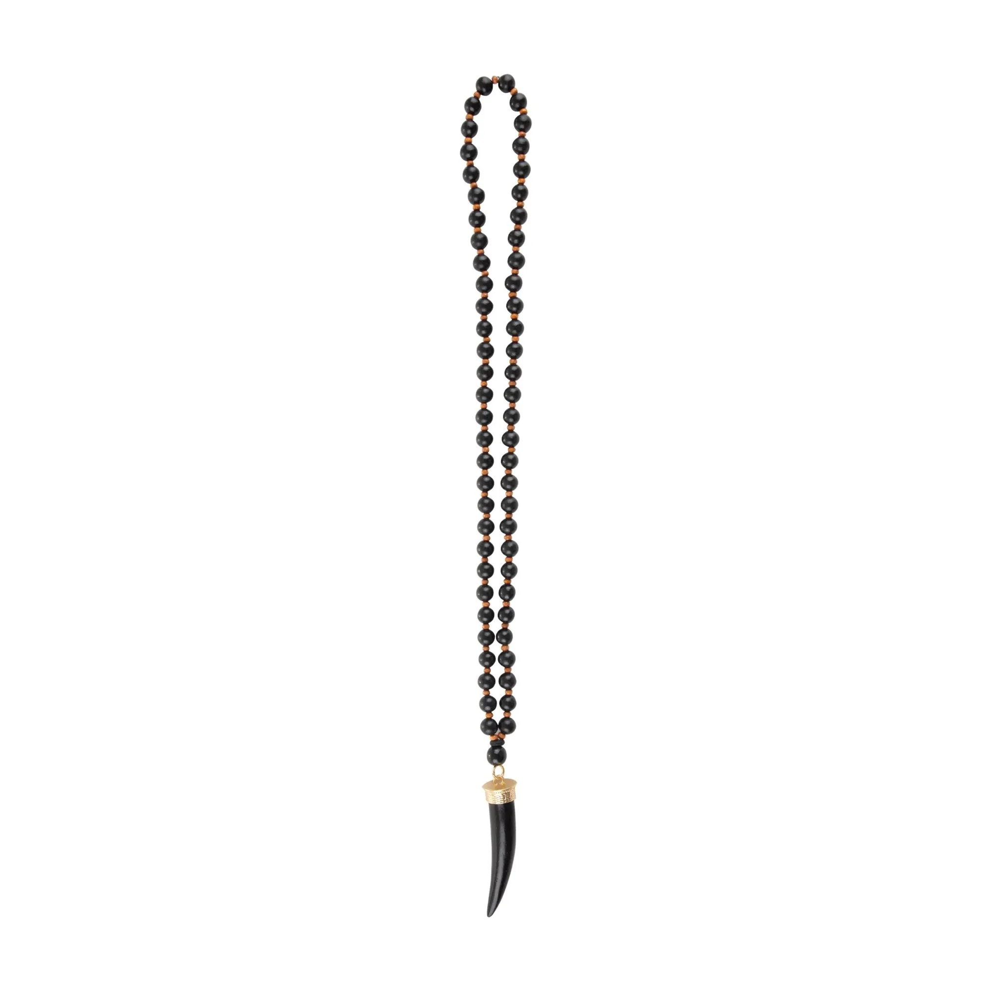Wood Tusk Necklace