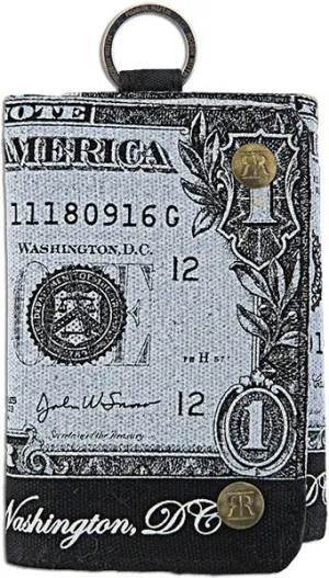WWDC09 Robin Ruth Wallet $1 Bill George Washington